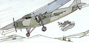 Le DC-3 (extrait du storyboard)