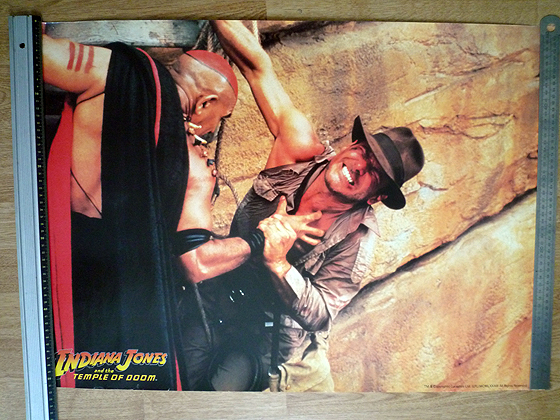 poster TO Indiana Jones & Mola Ram